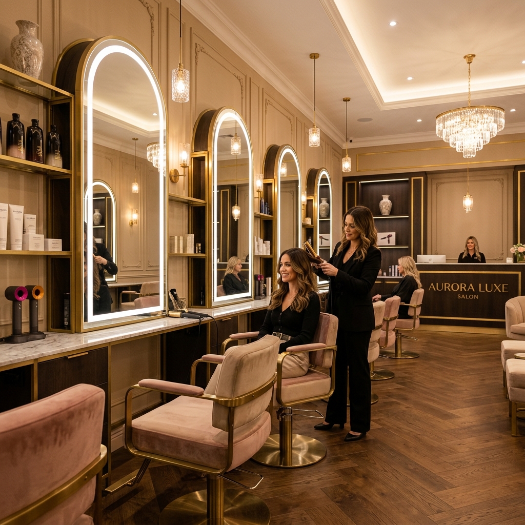 Lüks Salon Tasarımı